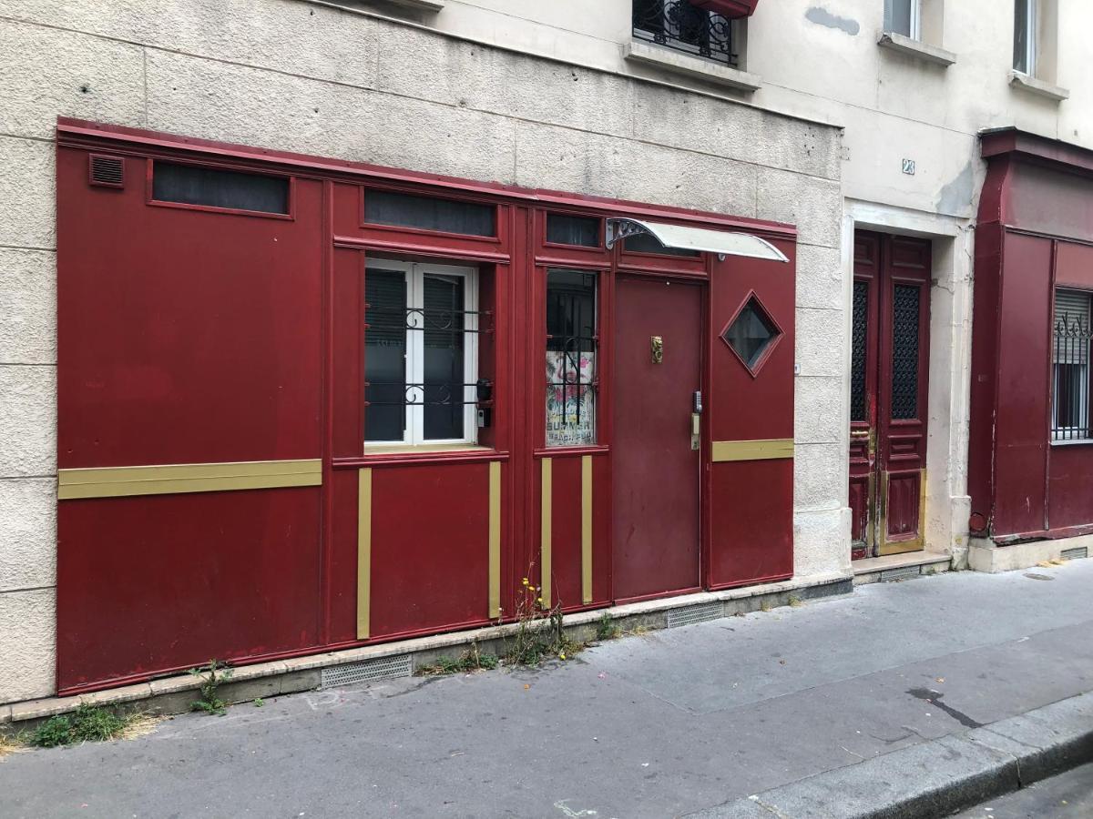 פריז Guesthouse Familial Pour 2,3,4 Personnes De 44M2- Accessible Handic -Rez De Chaussee-Vues Sur Rue Et Patio Prive - Sejour, Chambre Separee-Cuisine,Salle De Bain,Lit Double Et Canape-Lit 2Pers-Entree De La Rue Berzelius-5 Minutes Du Metro Brochant-Lig מראה חיצוני תמונה